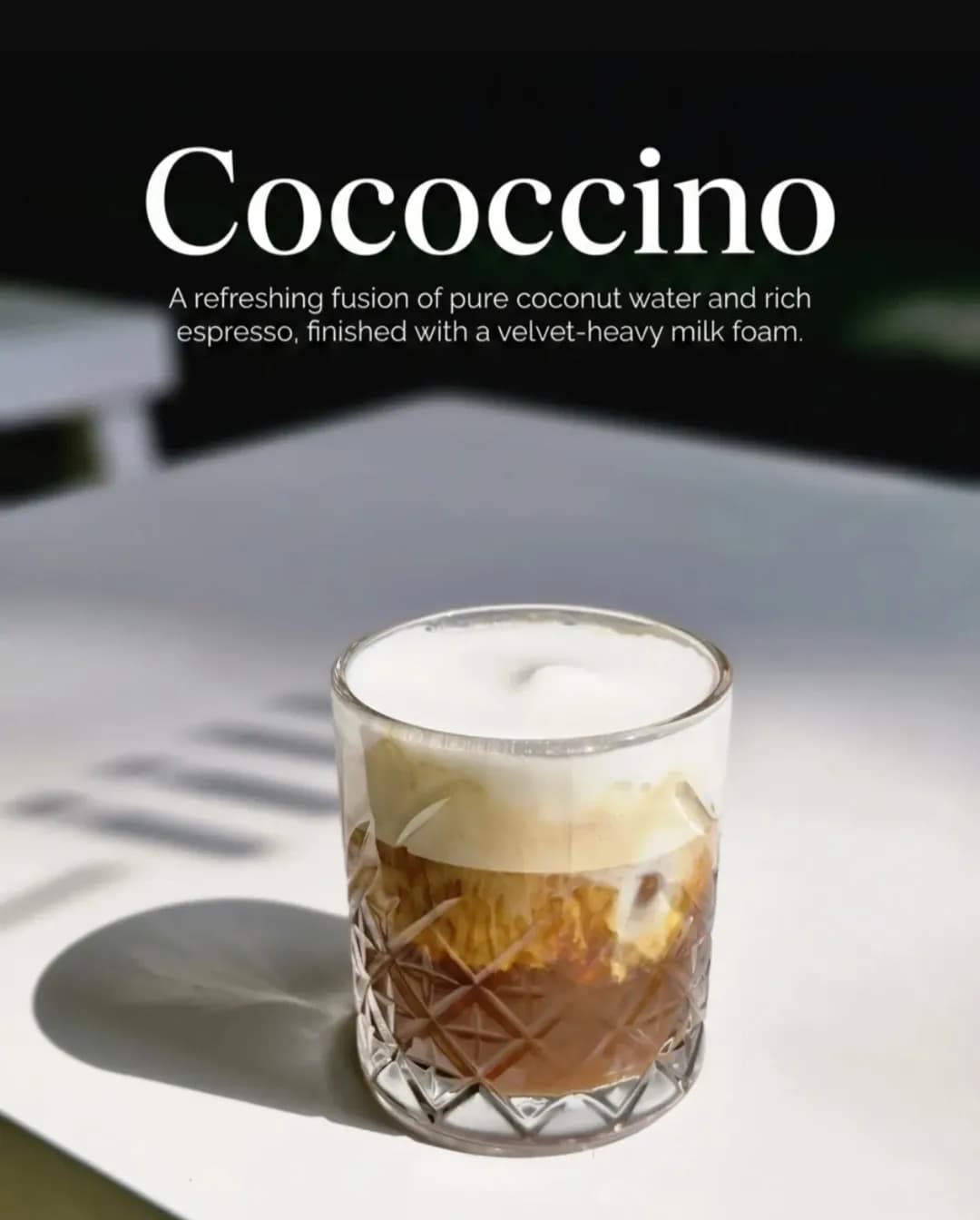 Cococcino with milk foam